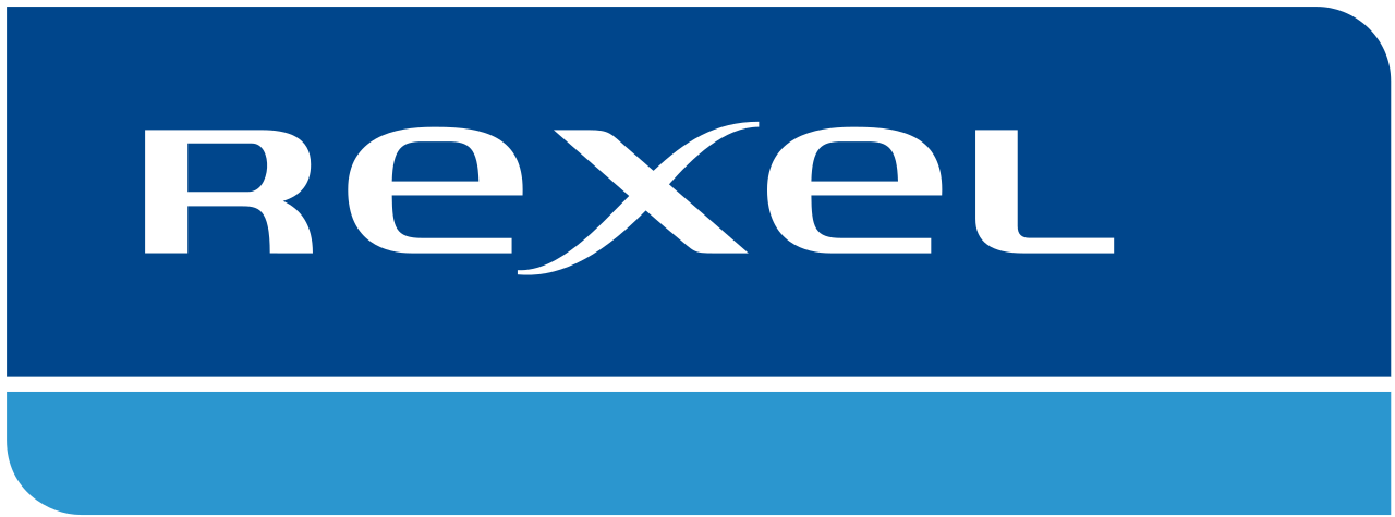 Logotyp för Rexel